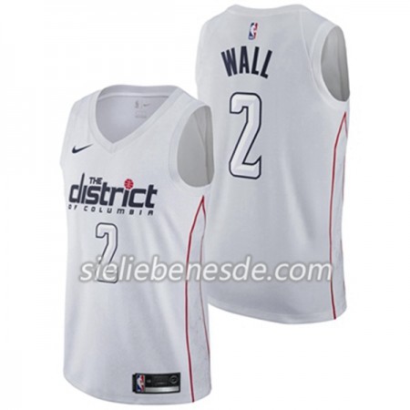 Herren NBA Washington Wizards Trikot John Wall 2 Nike City Edition Swingman
